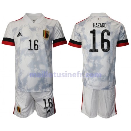 Maillot de Foot Belgique Thorgan Hazard 16 Extérieur UEFA EURO 2020 - Enfant